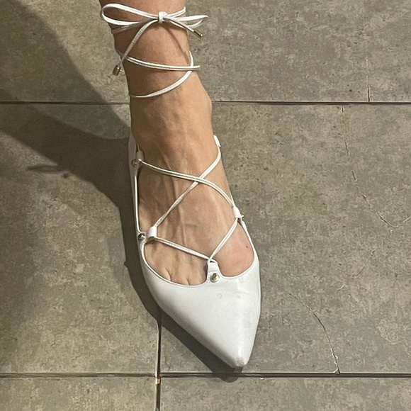 Halogen lace up leather flats 8.5M - Picture 3 of 13